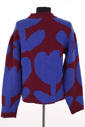 Cardigan Bobo Choses Bleu en Laine