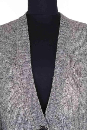 Cardigan Burberry Gris en Laine