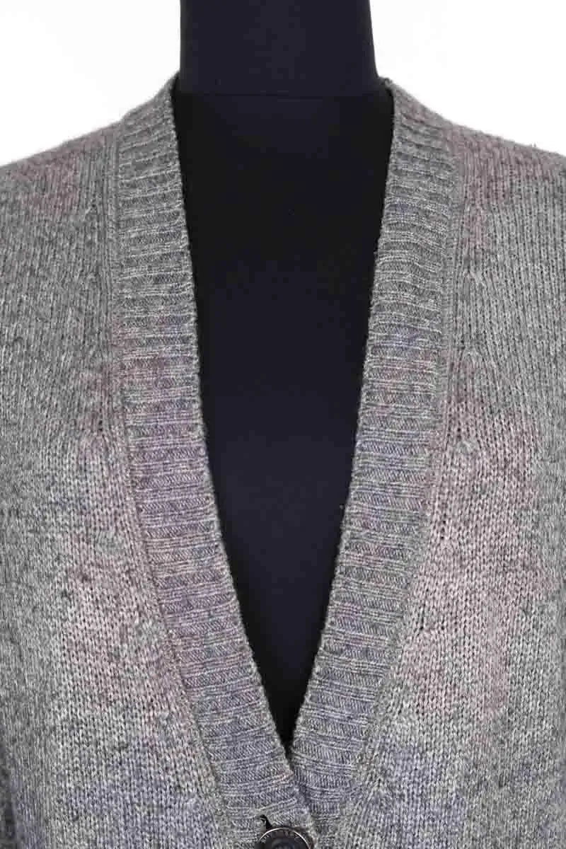 Cardigan Burberry Gris en Laine