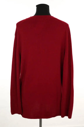 Cardigan Chanel Rouge en Cachemire