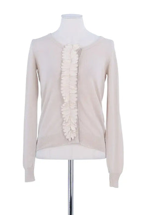 Cardigan Chloé Beige en Coton, taille XS - Seconde Main