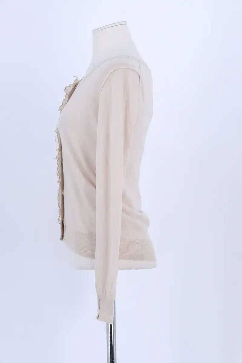 Cardigan Chloé Beige en Coton
