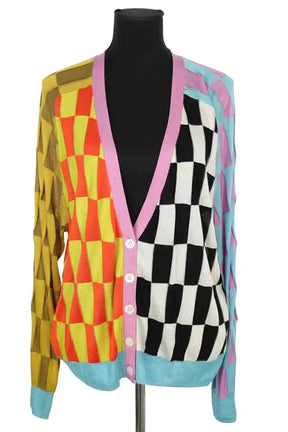Cardigan Christopher John Rogers Multicolore en Synthétique, taille L - Seconde Main