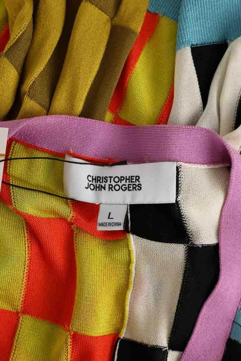 Cardigan Christopher John Rogers Multicolore en Synthétique