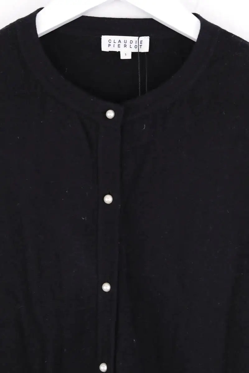 Cardigan Claudie Pierlot Noir en Coton