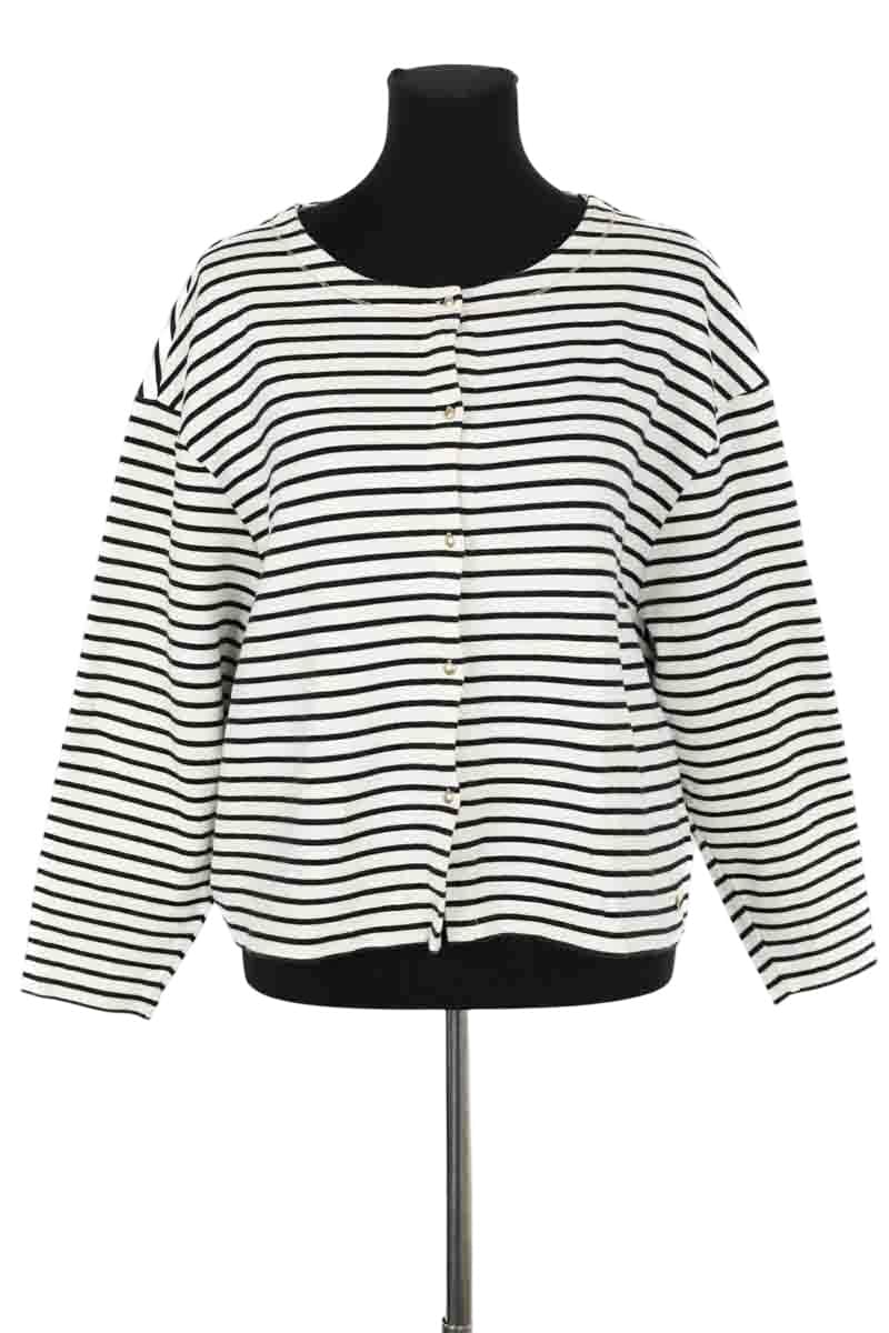 Cardigan Des Petits Hauts Blanc en Coton, taille S - Seconde Main