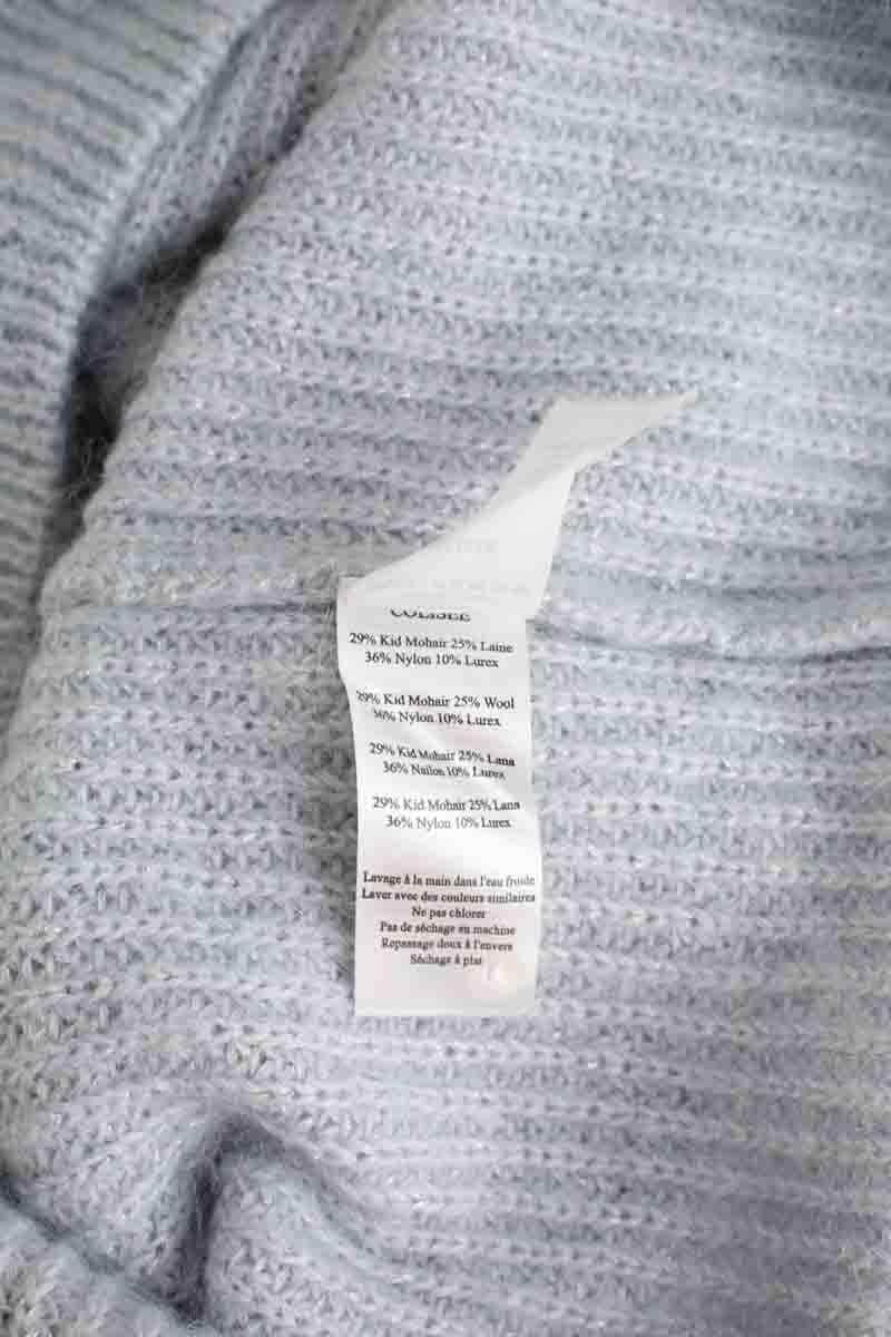 Cardigan Des Petits Hauts Bleu en Laine