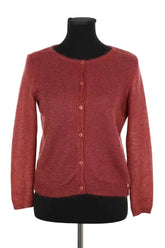 Cardigan Des Petits Hauts Dido Marron en Laine, taille S - Seconde Main