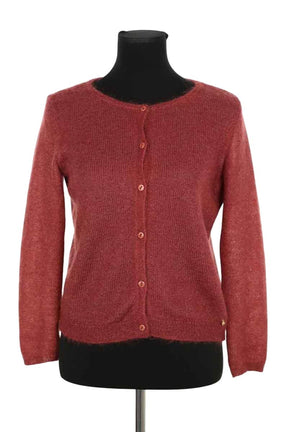 Cardigan Des Petits Hauts Dido Marron en Laine, taille S - Seconde Main