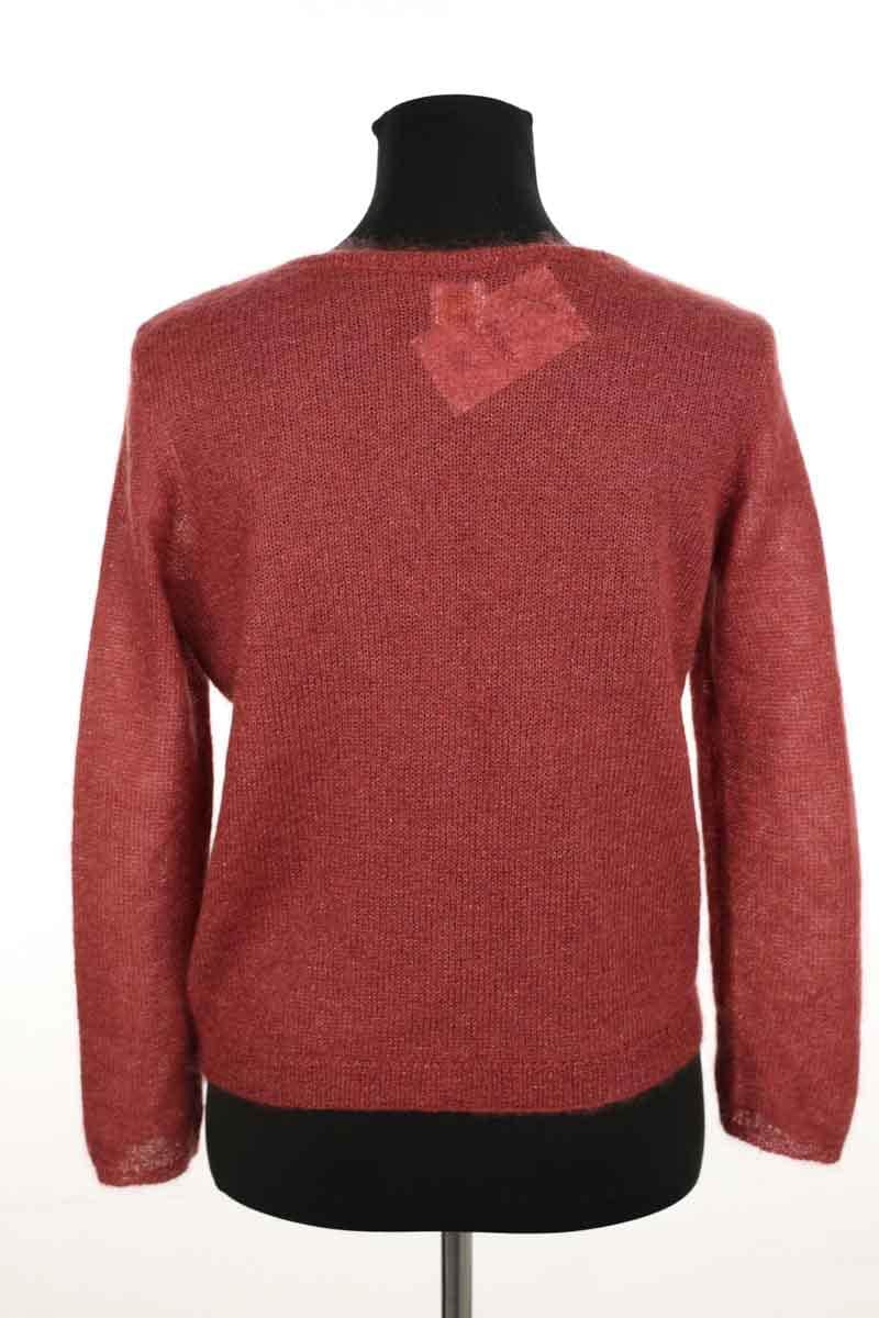 Cardigan Des Petits Hauts Dido Marron en Laine