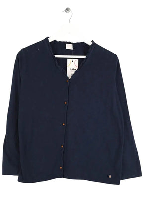 Cardigan Des Petits Hauts Marine en Coton, taille XL - Seconde Main