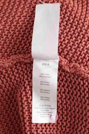 Cardigan Des Petits Hauts Zola Rose en Coton