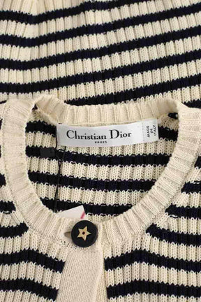 Cardigan Dior Ecru en Coton