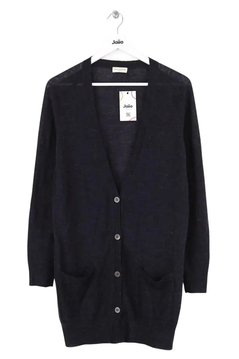 Cardigan Dries Van Noten Noir en Laine, taille M - Seconde Main