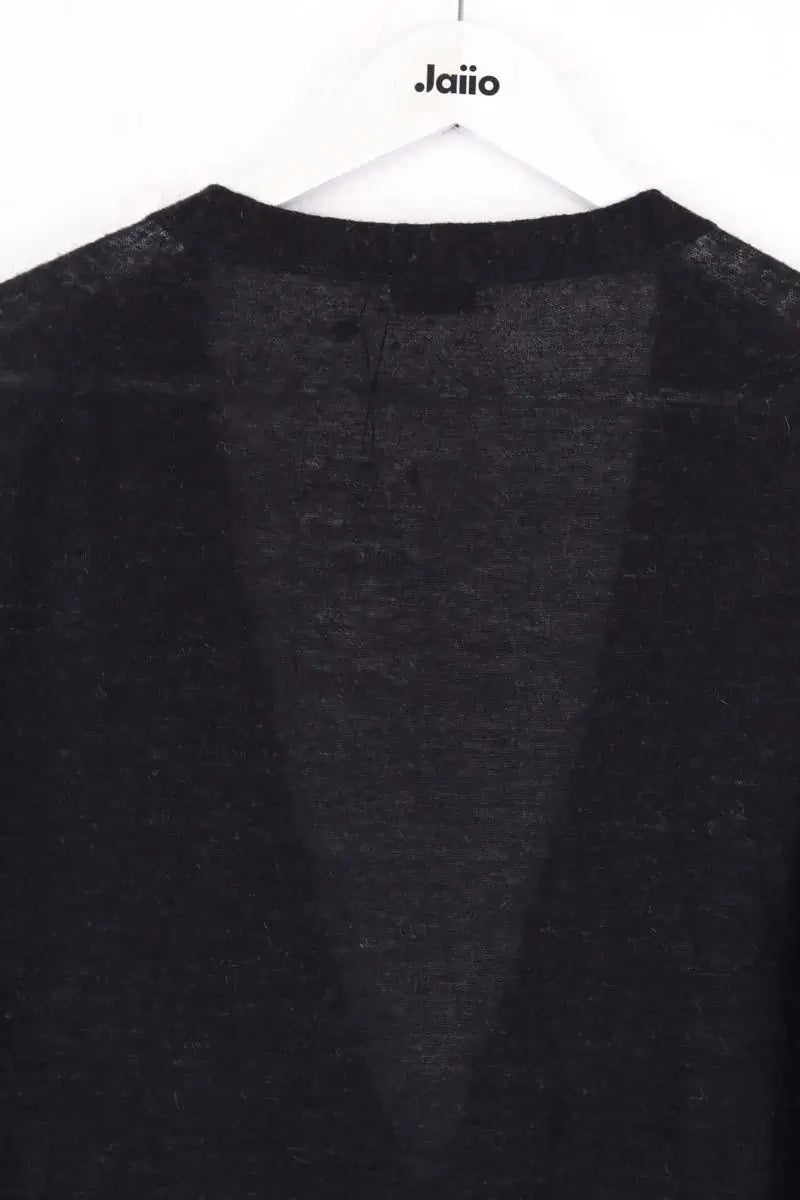 Cardigan Dries Van Noten Noir en Laine