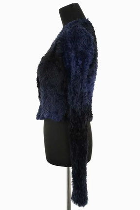 Cardigan Emporio Armani Bleu en Polyamide