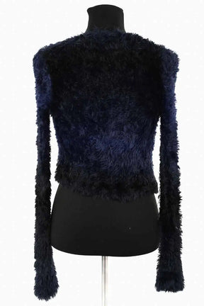 Cardigan Emporio Armani Bleu en Polyamide