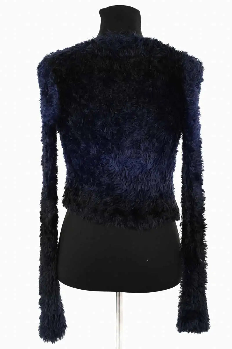 Cardigan Emporio Armani Bleu en Polyamide