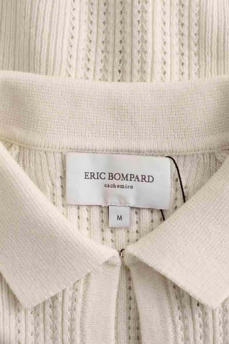 Cardigan Eric Bompard Blanc en Coton