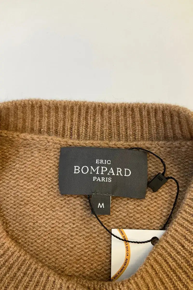 Cardigan Eric Bompard Caramel en Cachemire