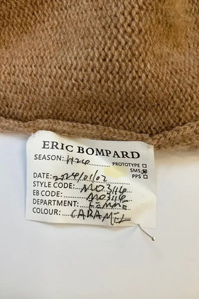 Cardigan Eric Bompard Caramel en Cachemire