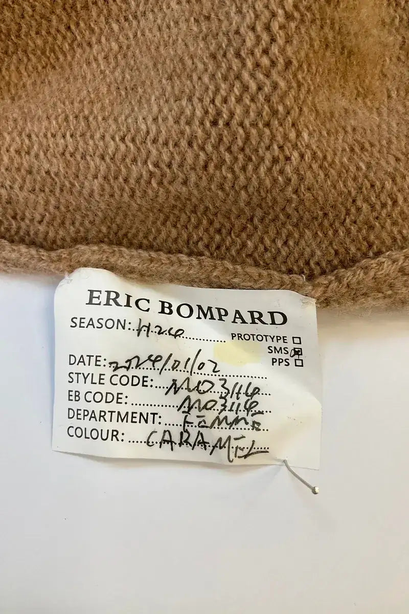 Cardigan Eric Bompard Caramel en Cachemire