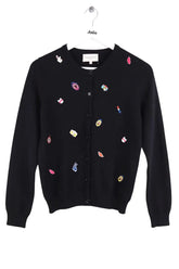Cardigan Eric Bompard Noir en Cachemire, taille M - Seconde Main
