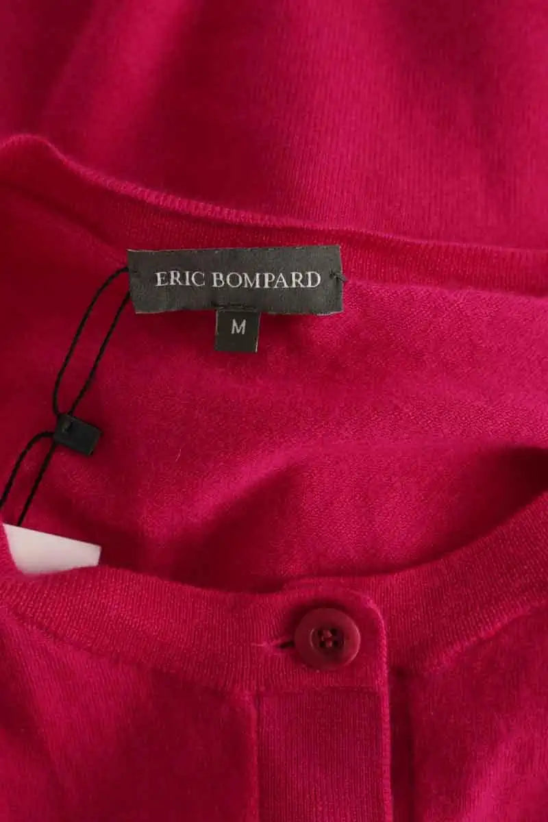 Cardigan Eric Bompard Rose en Cachemire