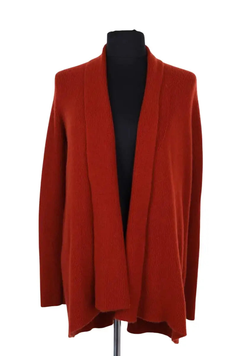Cardigan Eric Bompard Rouge en Cachemire, taille M - Seconde Main