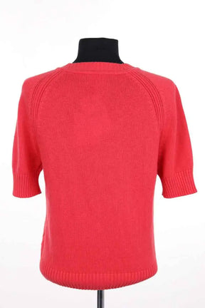 Cardigan Eric Bompard Rouge en Coton