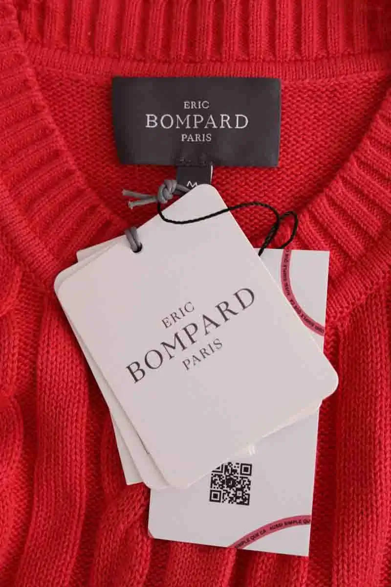 Cardigan Eric Bompard Rouge en Coton