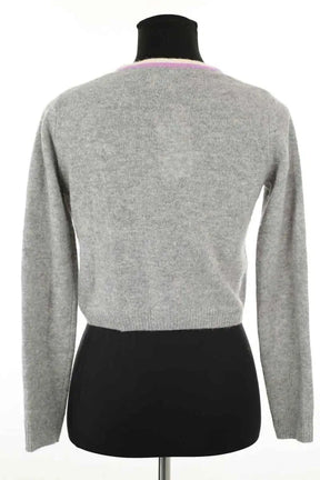 Cardigan From Future Gris en Cachemire