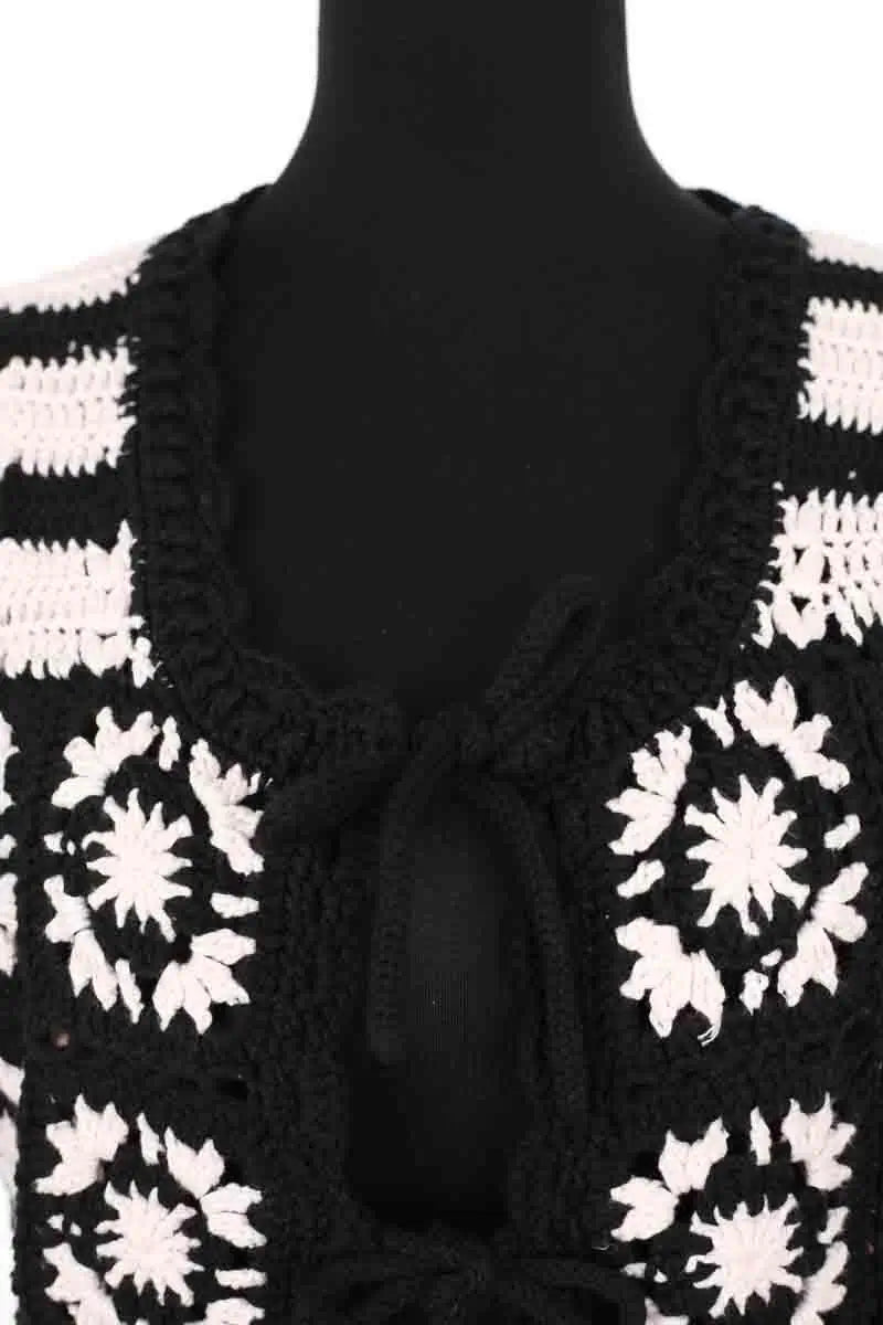 Cardigan Ganni Rose en Coton
