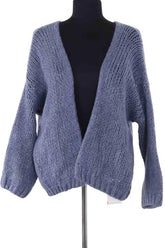 Cardigan Gerard Darel Bleu en Synthétique, taille L - Seconde Main
