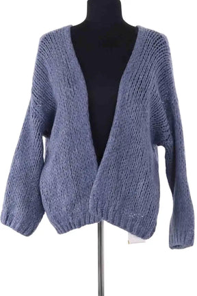 Cardigan Gerard Darel Bleu en Synthétique, taille L - Seconde Main