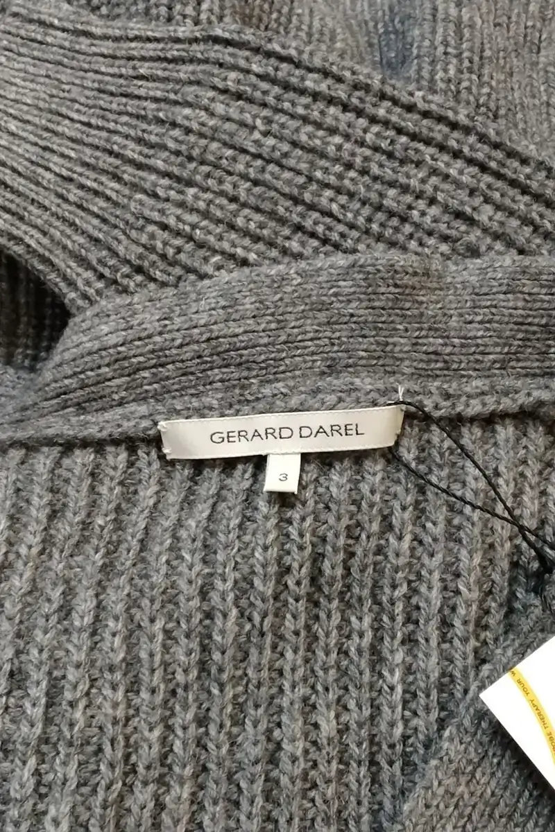 Cardigan Gerard Darel Gris en Laine