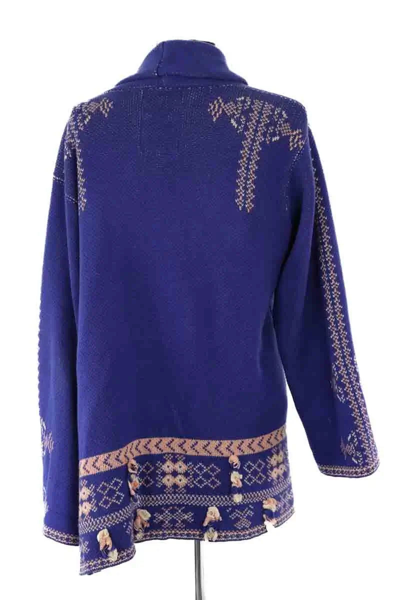 Cardigan Heimstone Bleu en Coton