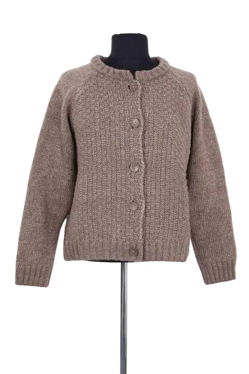 Cardigan Heimstone Marron en Laine, taille M - Seconde Main
