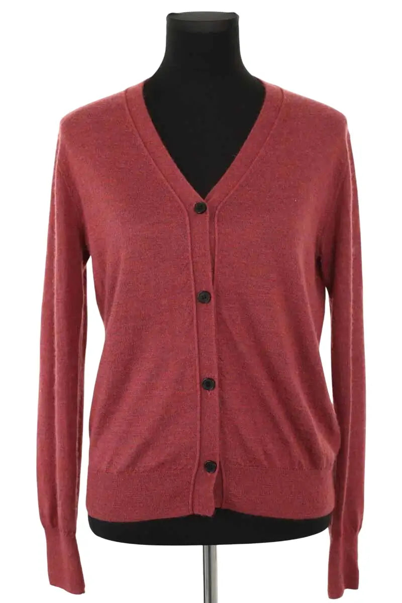 Cardigan Isabel Marant Bordeaux en Cachemire, taille M - Seconde Main