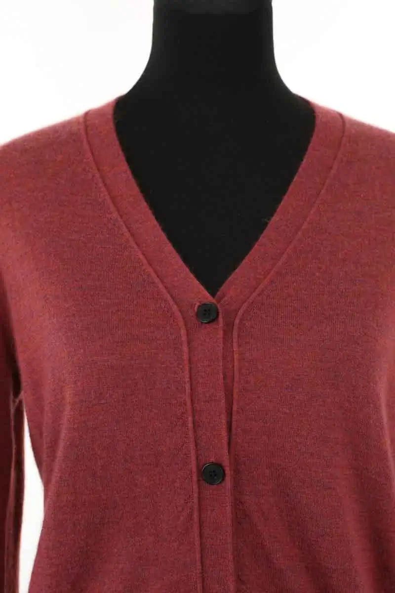Cardigan Isabel Marant Bordeaux en Cachemire