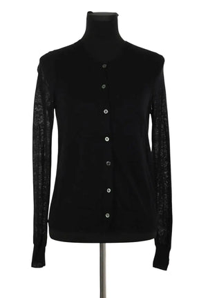 Cardigan Isabel Marant Étoile Noir en Polyamide, taille M - Seconde Main
