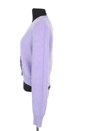 Cardigan Jacquemus Violet en Laine