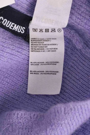 Cardigan Jacquemus Violet en Laine