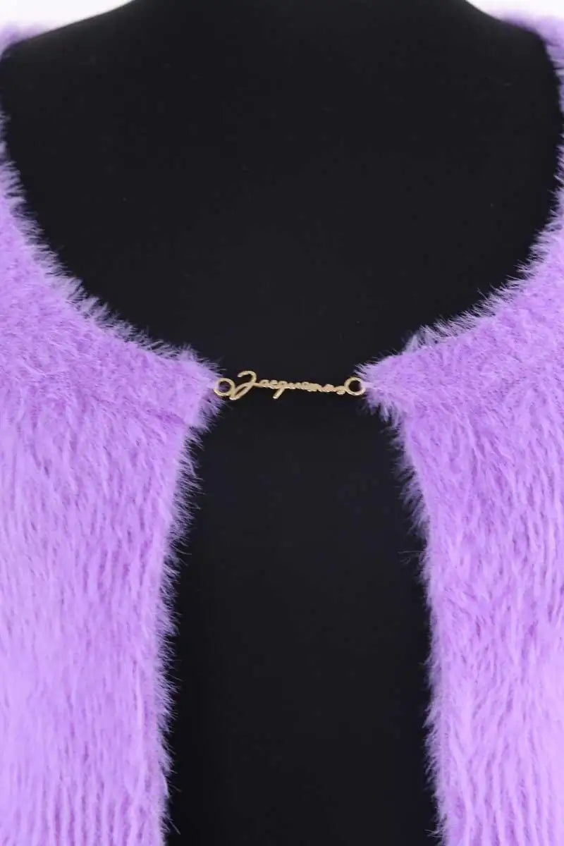 Cardigan Jacquemus Violet en Synthétique