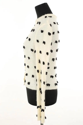 Cardigan John Galliano Beige en Laine