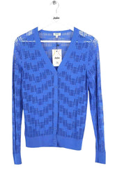 Cardigan Kenzo Bleu en Synthétique, taille XS - Seconde Main