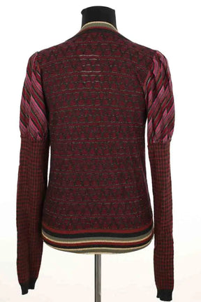 Cardigan Kenzo Bordeaux en Laine