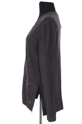Cardigan Kenzo Gris en Laine