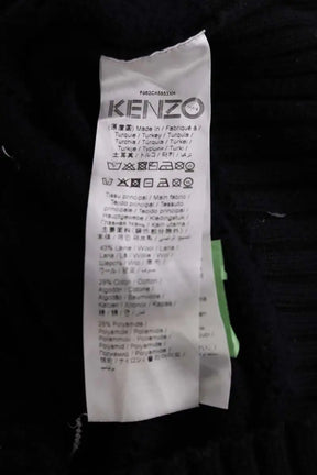 Cardigan Kenzo Noir en Laine