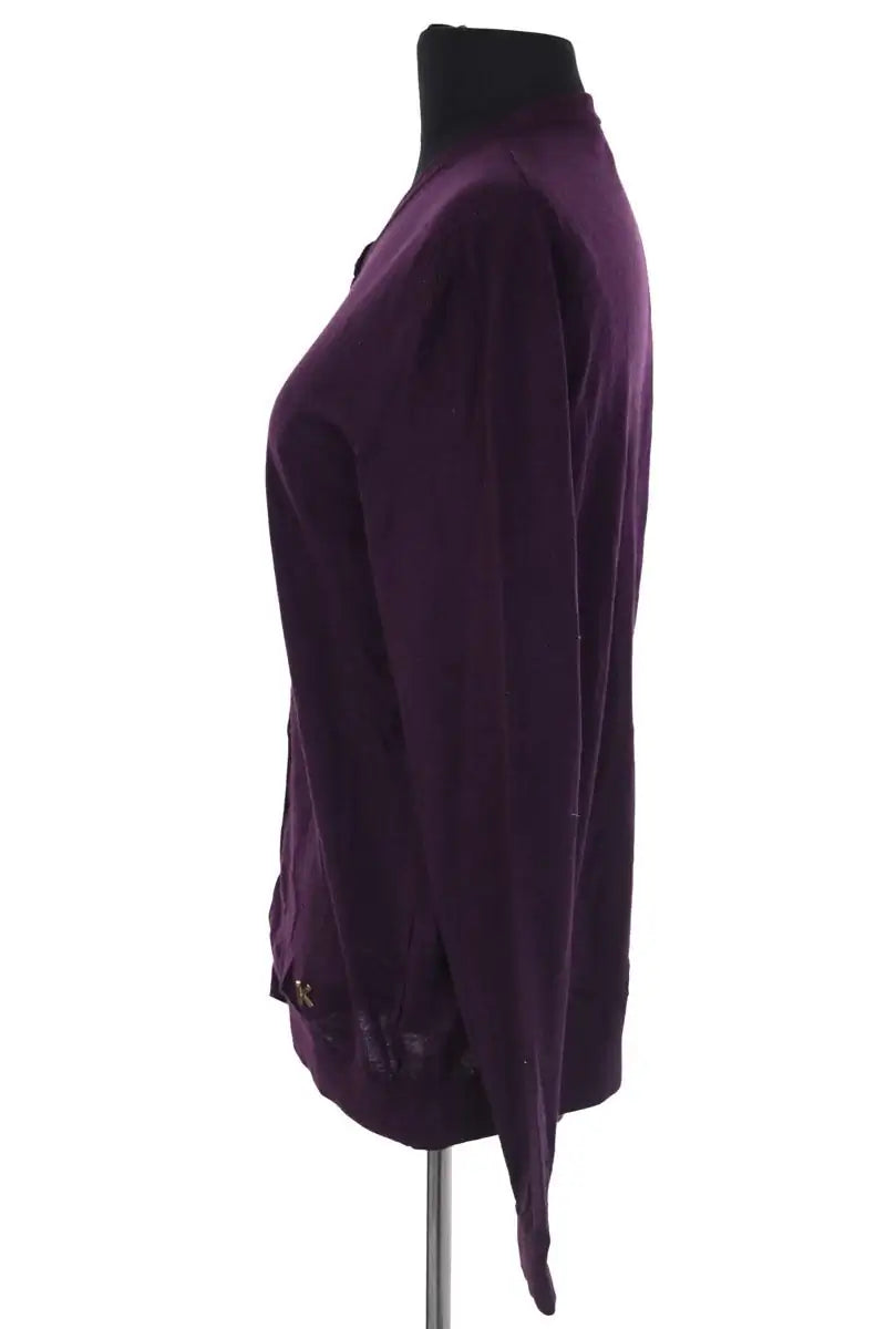 Cardigan Kenzo Violet en Laine